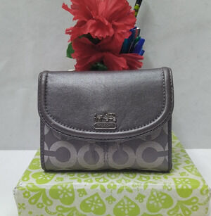 Coach | Bags | Coach Pink Optic Limited Edition Wallet | Poshmark